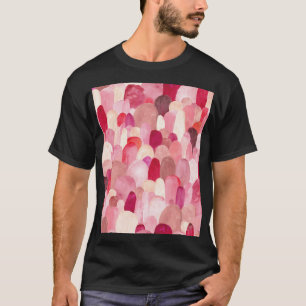Dekorlej: Rosa-Red Textile Dream. T Shirt
