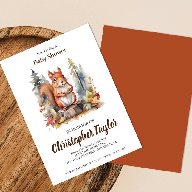 Dekorns babyduschinbjudningar inbjudningar (Skapare uppladdad)