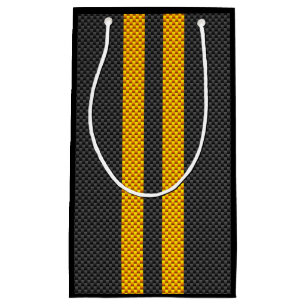 Dekorns Gult Tävla Rand kolfiber Stil