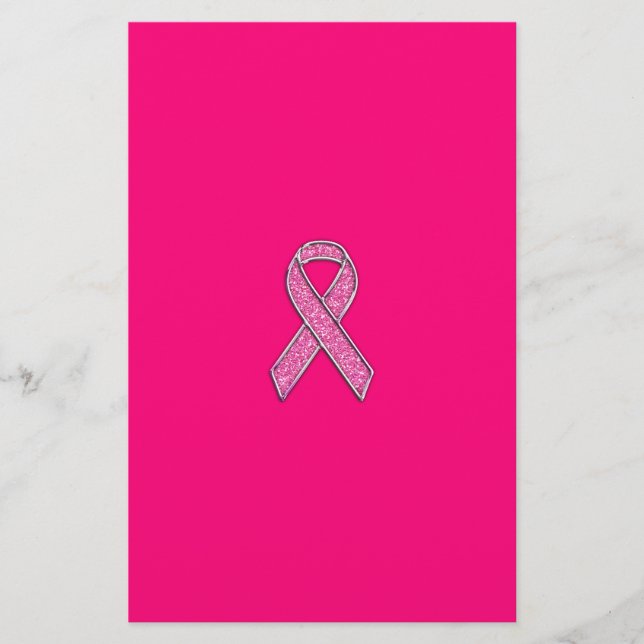 Dekorns medvetandegrad om Rosa i Glitter Stil (Framsida)