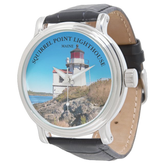 Dekorpunkt fyr, Maine eWatch Watch Watch Armbandsur (Vinklad)