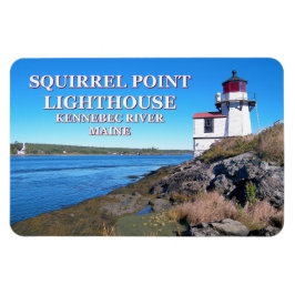 Dekorpunkt fyr, Maine Flexi Magnet