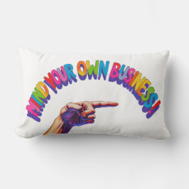 Dekorstreck - dekorritning för eget företag lumbarkudde