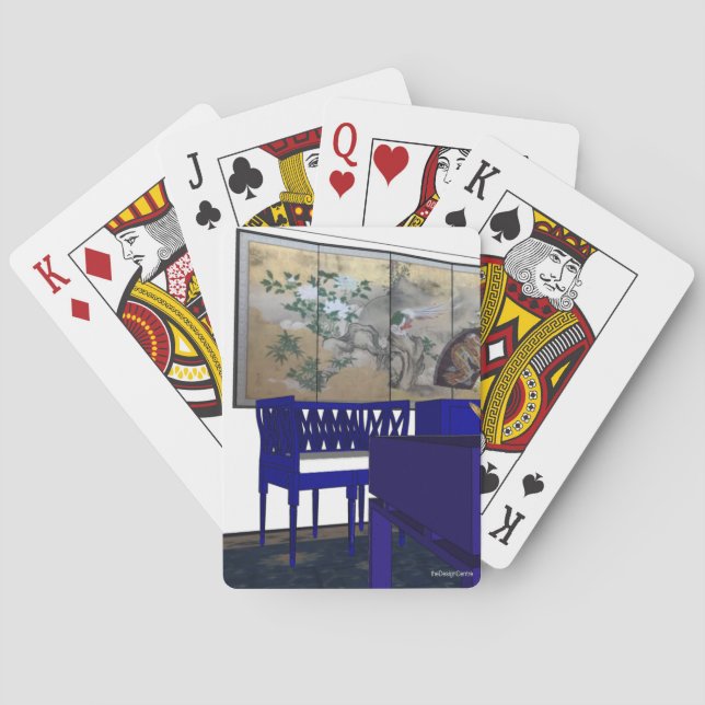 Dekorteckning för DesignCenter Casinokort (Baksidan)