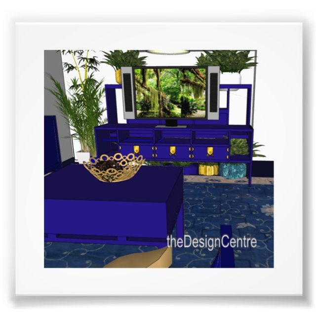 Dekorteckning för DesignCenter Fototryck (Framsidan)