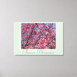 Dekorteckningsblommor blommar Blommar CricketDiane Canvastryck