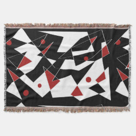 Dekra rött Bollar Throw Blanket Filt