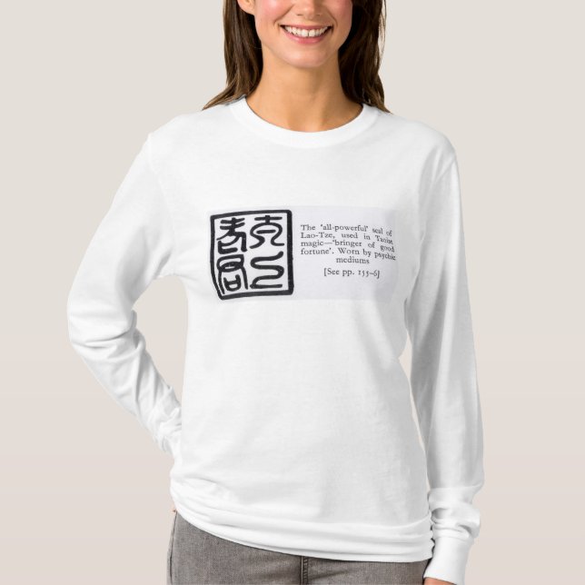 "DeKraftiga" förseglar av Laotiskt-Tze T-shirt (Framsida)