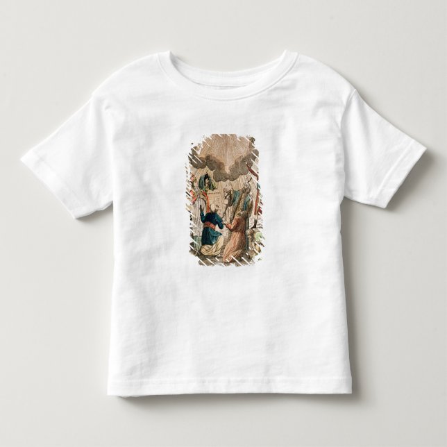 Dekret som instiftar friheten av dyrkan tee shirt (Framsida)
