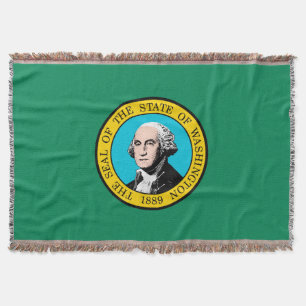 Dekretet Washington Statlig flagga Design Mysfilt