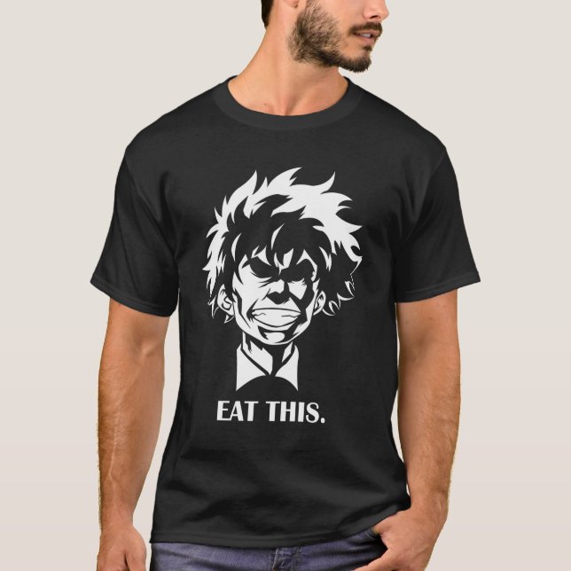 Deku Eat this Essential T Shirt (Framsida)
