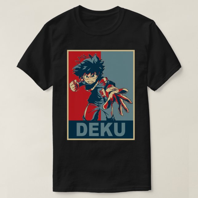Deku Hope Poster T Shirt (Design framsida)