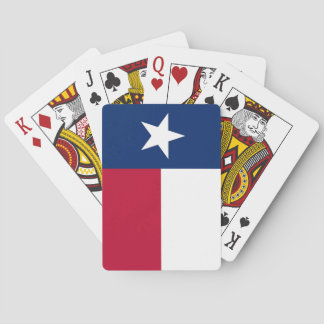 Dekuppspelningskort med Texas Flagga, USA Spelkort
