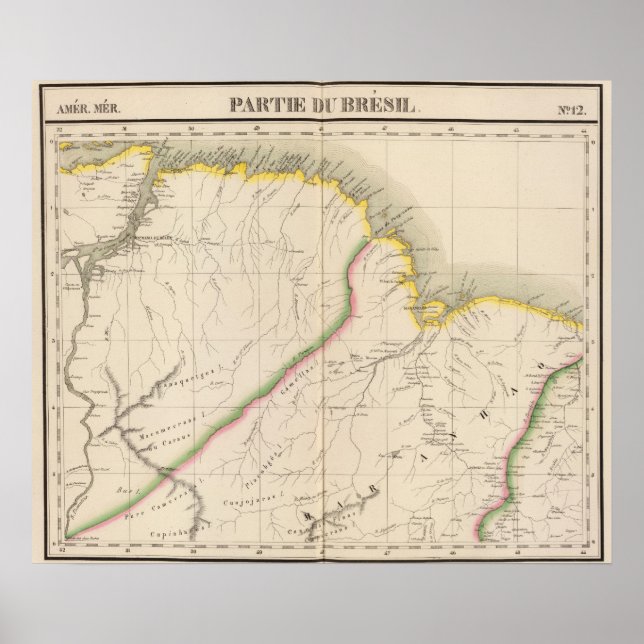 Del av Brasilien 12 Poster (Framsidan)