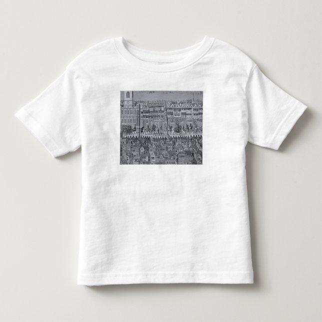 Del av Coronationprocessionen av Edward VI T-shirt (Framsida)