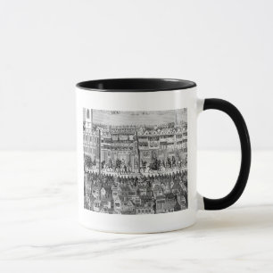 Del av Coronationprocessionen Mugg