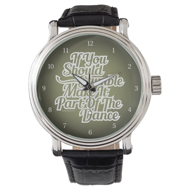 Del av danset armbandsur (Framsida)