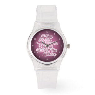 Del av danset armbandsur