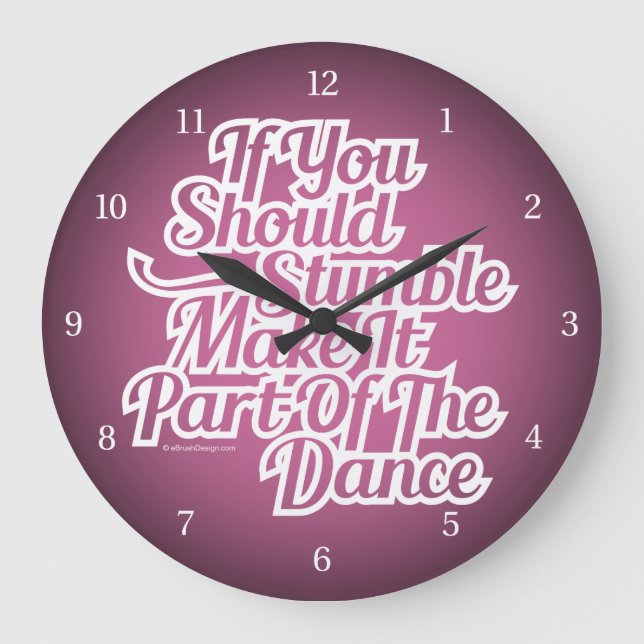 Del av danset stor klocka (Framsida)