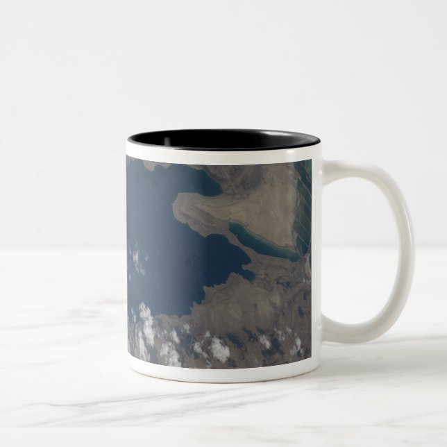 Del av Döda havet Två-Tonad Mugg (Höger)