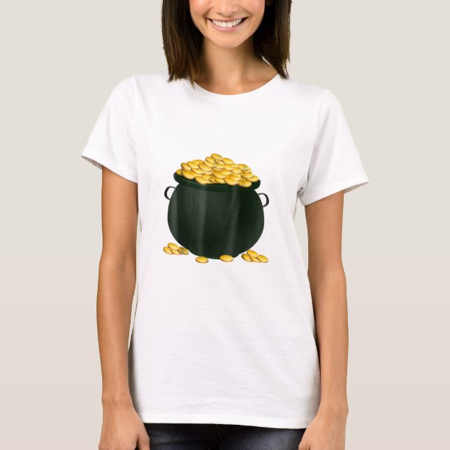 DEL AV Guld Costume T-Shirt Helgdag och Halloween (Framsida)