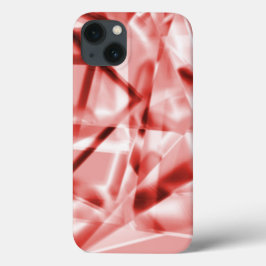 Del av kvadratiskt biet av akryl, lax till rött