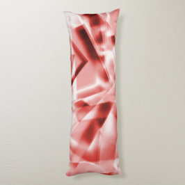 Del av kvadratiskt biet av akryl, lax till rött kroppskudde