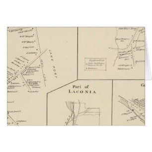 Del av Laconia Hälsningskort