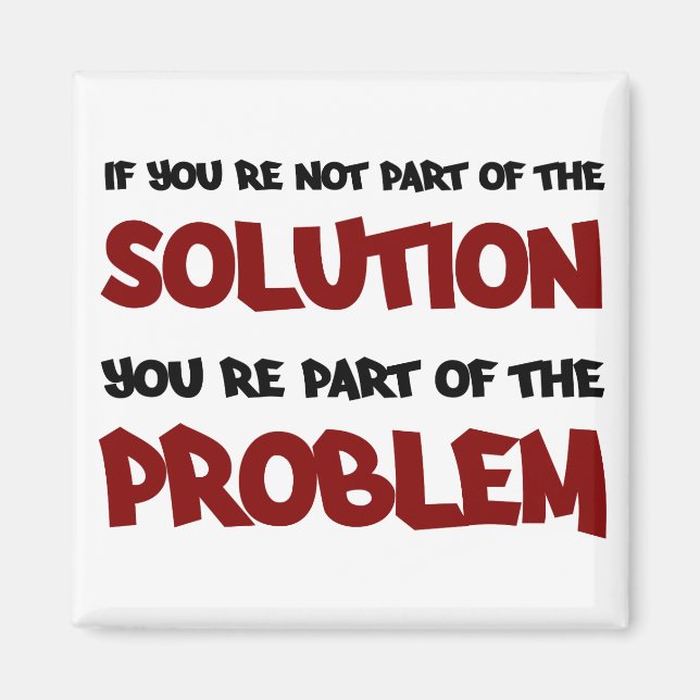 Del av lösningsmagneten magnet (Framsidan)