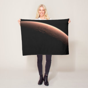 Del av Mars vid gränsen för ljus och Mörk. Fleecefilt