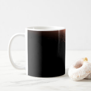 Del av Mars vid gränsen för ljus och Mörk. Kaffemugg