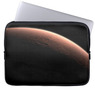 Del av Mars vid gränsen för ljus och Mörk. Laptop Fodral