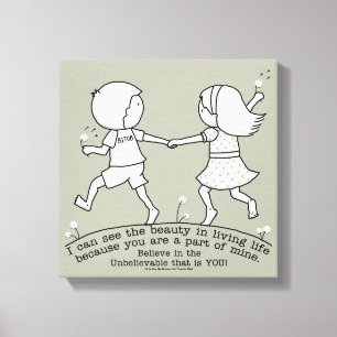 Del av mitt liv canvastryck