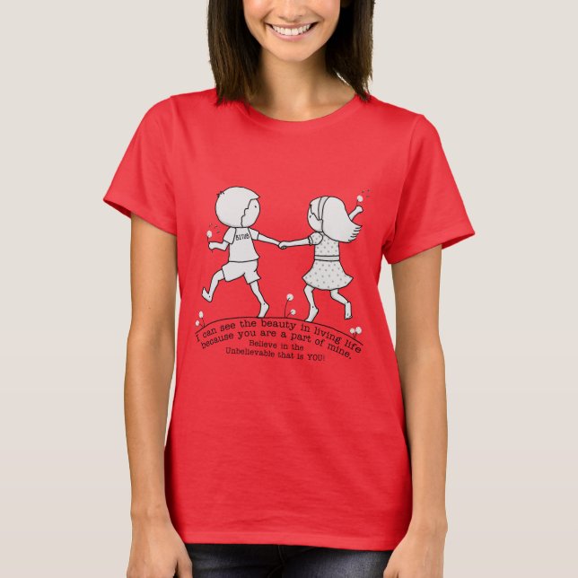 Del av mitt liv t-shirt (Framsida)