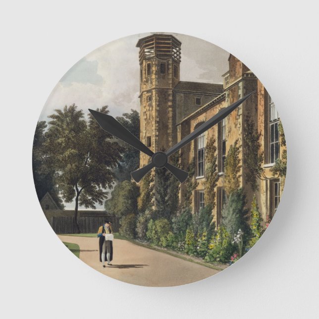 Del av Sts Peter högskola (Peterhouse) från Rund Klocka (Framsida)