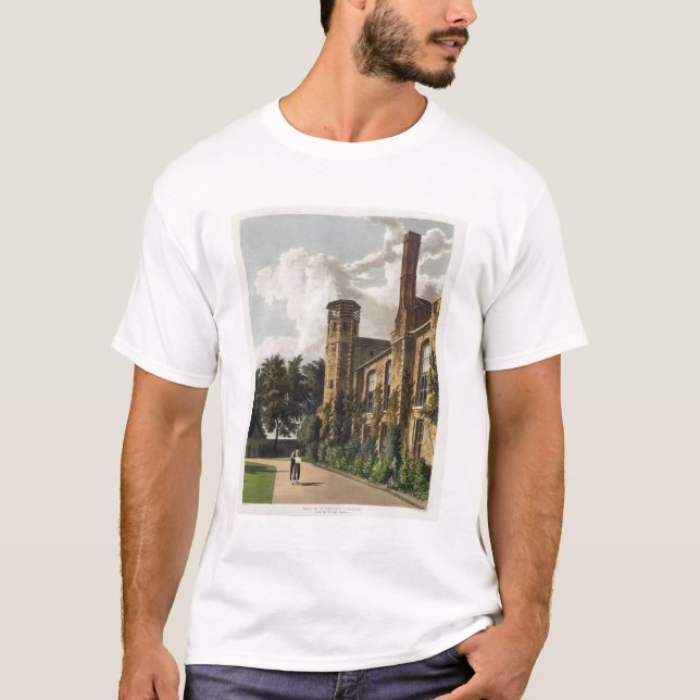 Del av Sts Peter högskola (Peterhouse) från Tee Shirt (Framsida)