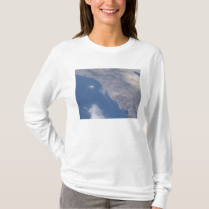 Del av sydliga Kalifornien som sett från utrymme Tee Shirt