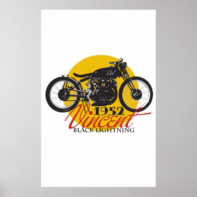 Del Bike Poster (Framsidan)
