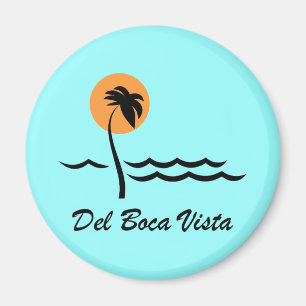 Del Boca Utsikt Magnet