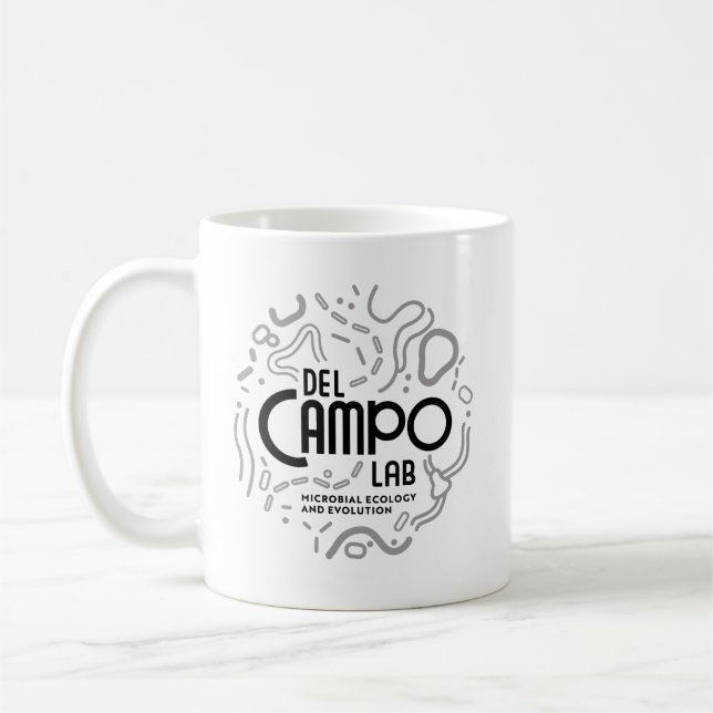 del Campo Lab Microbes Mugg (Vänster)
