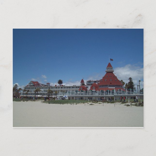Del Coronado Hotel Vykort (Framsida)