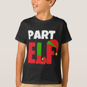 Del Elf Funny julgåva T Shirt