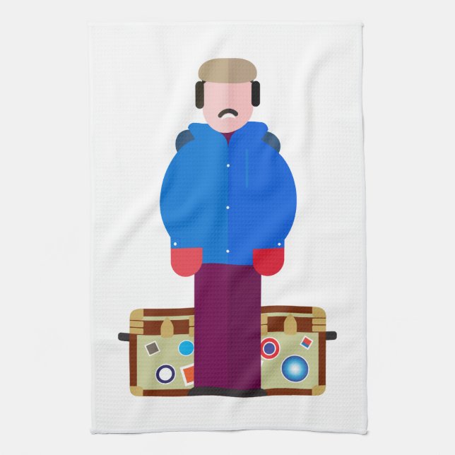 Del Griffith – Classic Comedy Kitchen Towel Kökshandduk (Vertikal)
