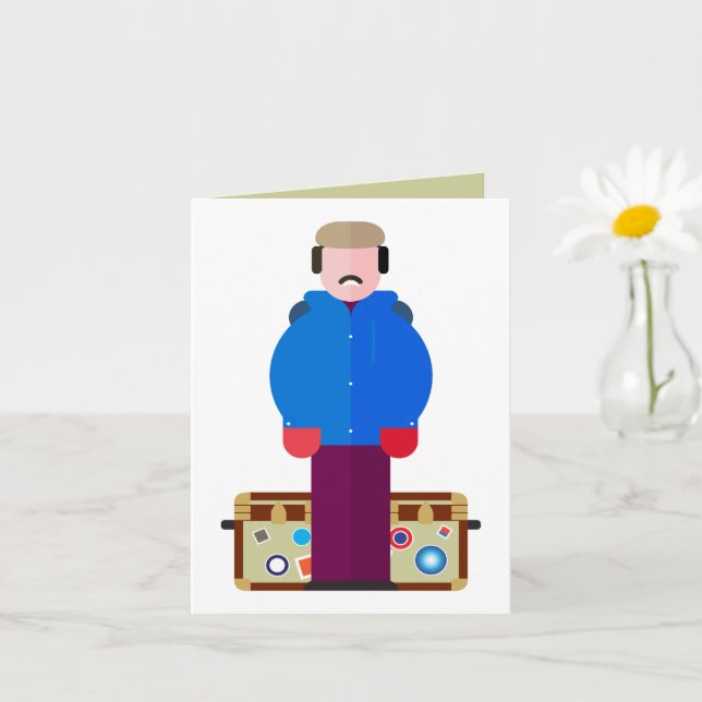 Del Griffith – Classic Comedy Tribute Greeting Car Kort (Liten växt)