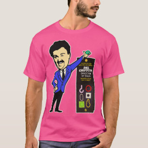 Del Griffith Director of Sales Shower Curtain Ring T Shirt