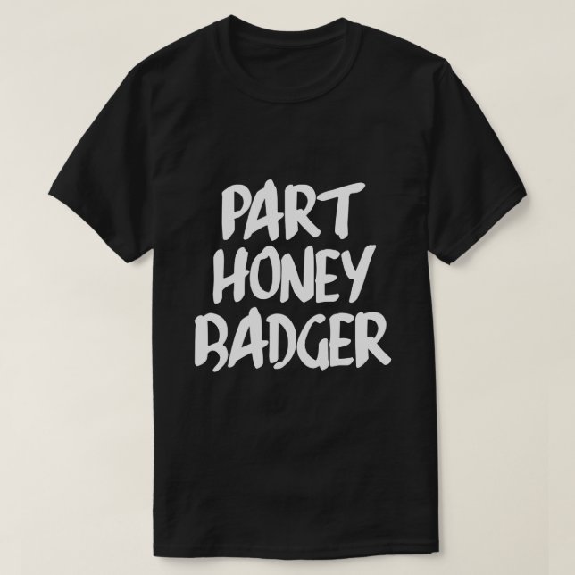DEL HONEY BADGER T SHIRT (Design framsida)