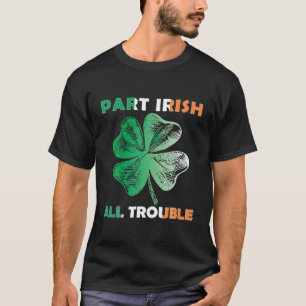 Del Irish All Trouble Funny St patrick's day Sham T Shirt