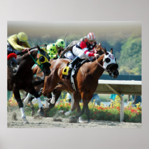 Del Mar Racetrack Poster