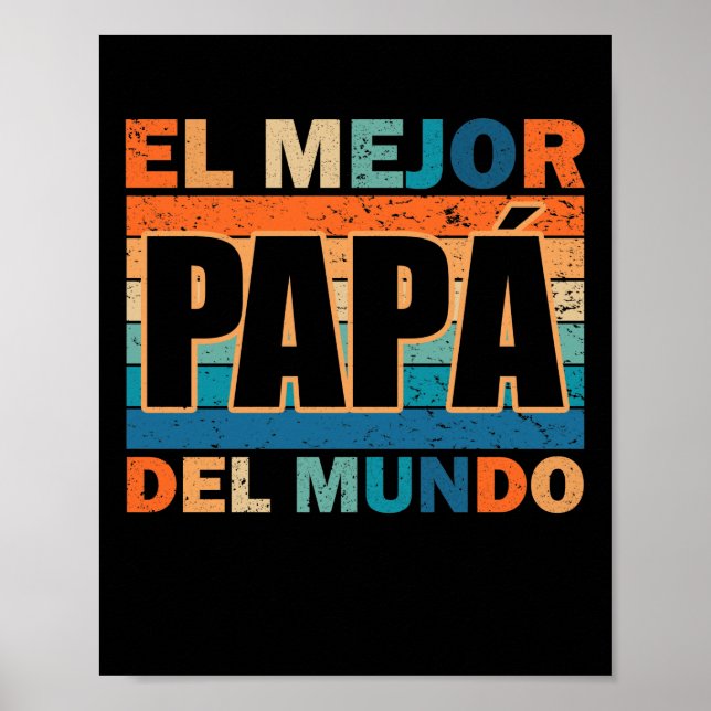 Del Mundo Para Dia Del Padre Poster (Framsidan)