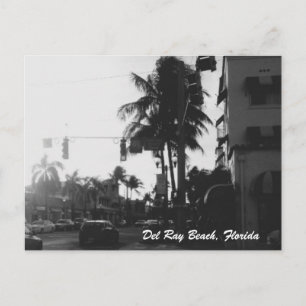 Del Ray Beach, Florida Fotobrevskort Vykort